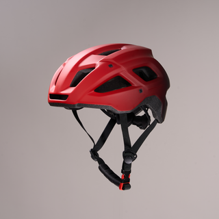 Black Red Gradient Detachable Bike Helmet
